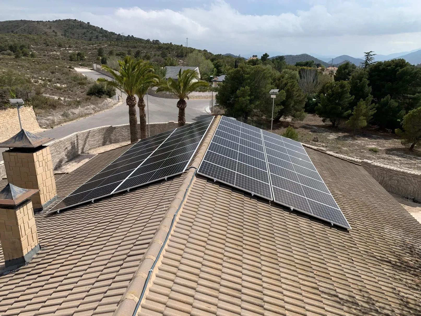 Instalación paneles solares Levante